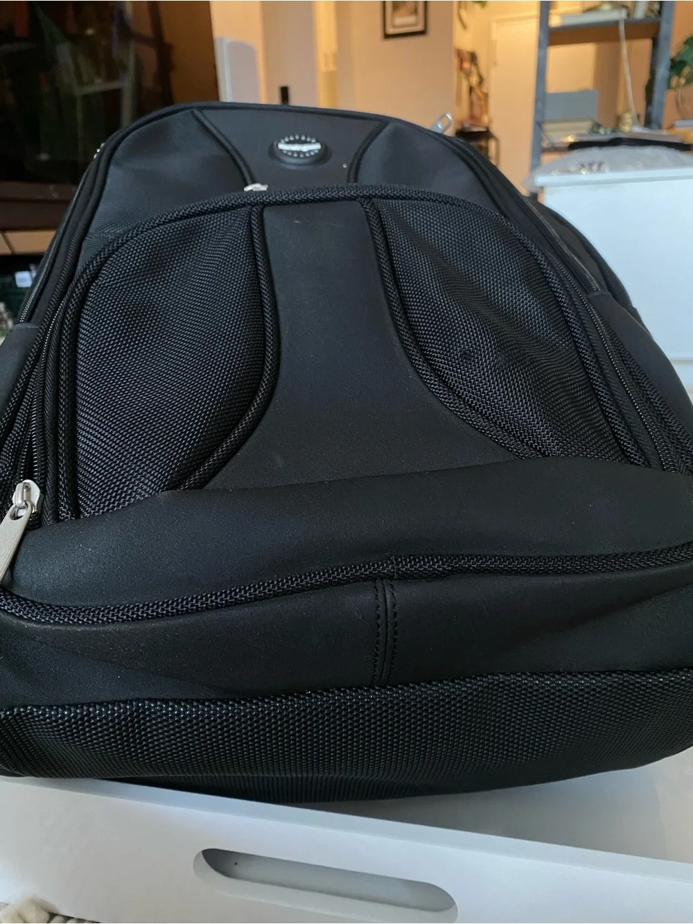 Kensington Contour Laptop Backpack Business Travel Computer Bag Black TSA Ready